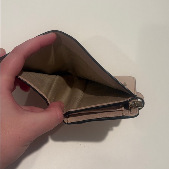 Furla leather tan small zip around and snap wallet - Picture 8 of 9